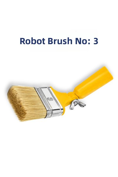Trendhouse68 Robot Trimmer Brush No:3 Professional Paint Brush for Precise Edge Painting