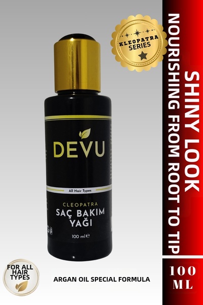 DEVU زيت كليوباترا للعناية بالشعر، زيت أوميغا، زيت الكولاجين المغذي والمقوي و...