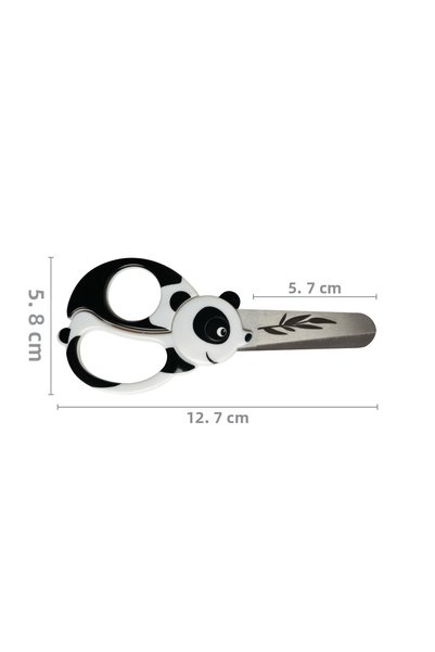 FiSKARS Left-Handed & Right-Handed Children's Scissors - Panda