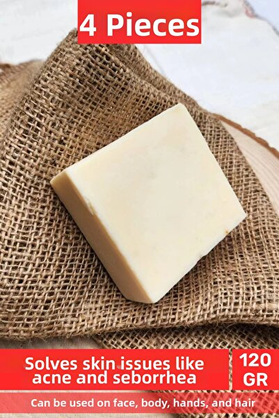 Carlburn # صابون طبيعي 100% برائحة جميلة لليدين والوجه والشعر والجسم، صابون ح...