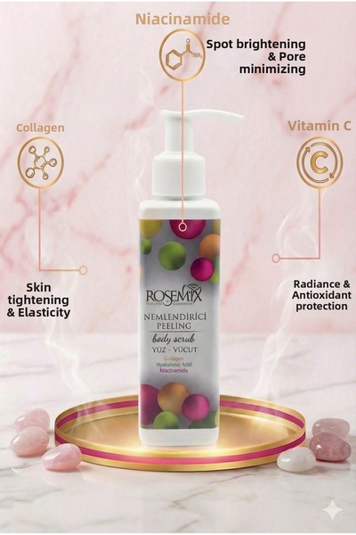 ROSEMIX Revitalizing, Moisturizing, Nourishing, and Purifying Face and Body P...