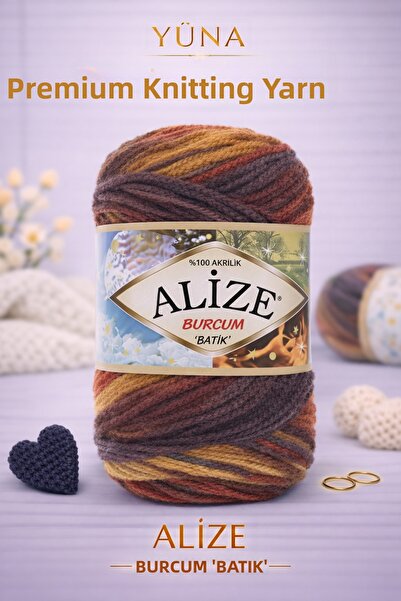 Alize Angora Gold Batik Cardigan Vest Sweater Knitting Yarn 3379