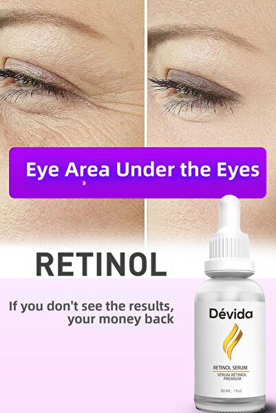 Devida Retinol Eye Contour Forehead Line Anti-Wrinkle Serum Xella Series A220