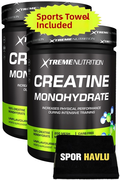 Xtreme Nutrition كرياتين 1000 جرام (500 جرام × 2) - بدون نكهات - 200 حصة - 10...