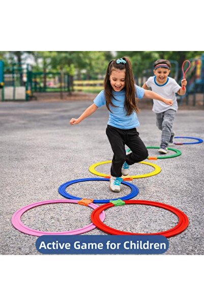 BuradaBuldun Sek Sek Rings - Colorful Play Set