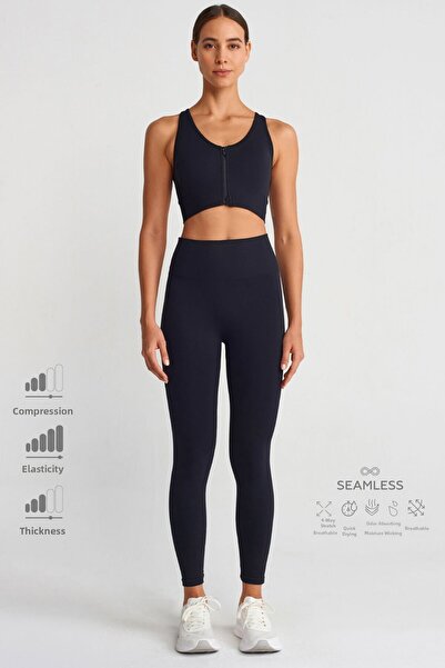 COMEUP Αθλητικό Ελαφρύ Καλσόν Μαύρο