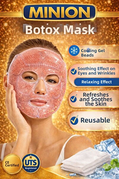 Minion قناع وجه قابل للتعديل بتأثير البوتوكس السيليكوني