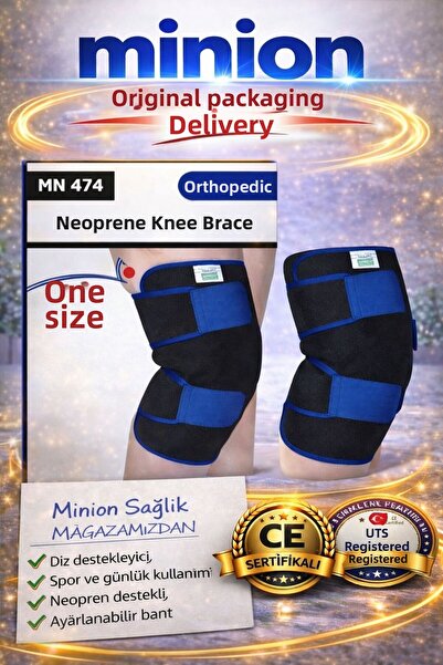 Minion واقي الركبة القياسي من النيوبرين MN474
