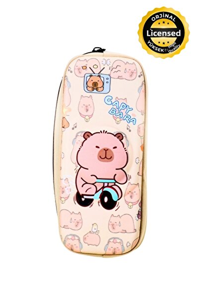 capybara Original Licensed Eva Front Surface Pencil Case |   Zippered, Large ...