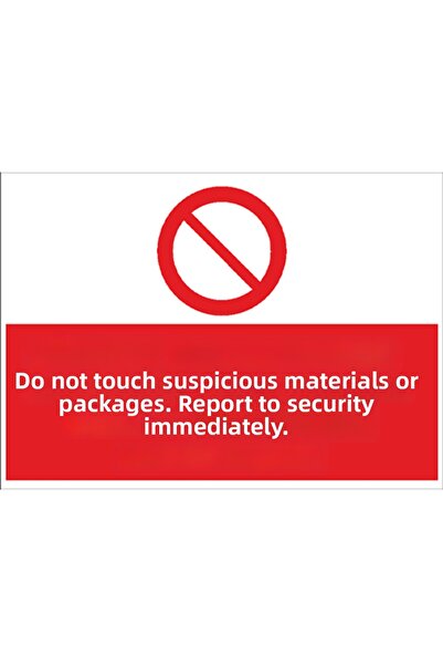 Sendegelal 21X30 cm Composite Occupational Safety Warning Sign – Caution, Pro...