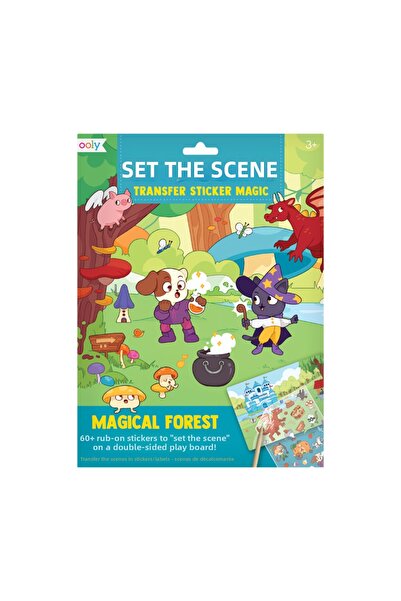 Ooly Set creativ transfer - Padurea magica