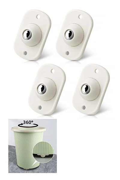 ews kitchenware جهاز نقل متنقل مكون من 4 قطع مع عجلات وقاعدة لاصقة قابلة للدو...