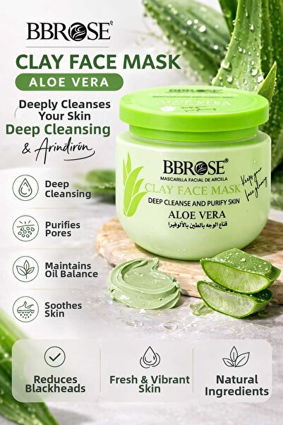 BBROSE Aloe Vera Clay Mask Mask Face Mask Skin Care