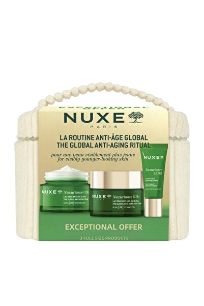 Nuxe Nuxuriance Ultra Anti-Aging Skin Care Set (Day Cream + Night Cream + Eye...