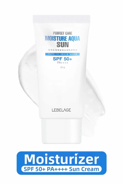 LEBELAGE كريم واقي من الشمس مرطب ذو أساس مائي، كريم واقي من الشمس للعناية الم...