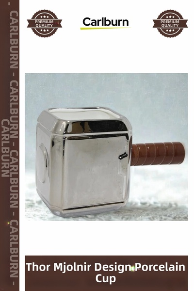 Carlburn # Mug 11 X 7 cm Durable Stylish Collection Thor Hammer Mjolnir Desig...
