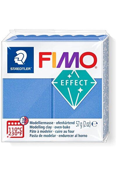 Staedtler فيمو تأثير بوليمر كلاي 57 غرام. T31 أزرق معدني