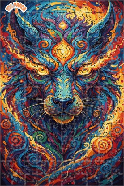Esranın Dünyası The Lion King Energy Oil Painting Lookalike Modern Double-Lay...