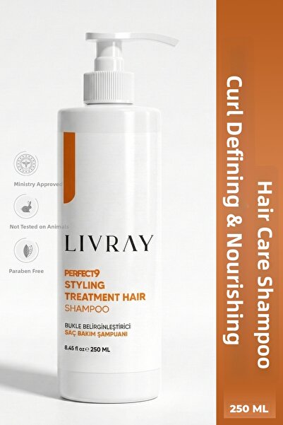 Livray Curl Defining Hair Care Shampoo 250 ml 8684091010043