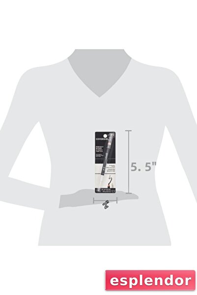 esplendor Water-Resistant Black Eye Pencil Long-Lasting