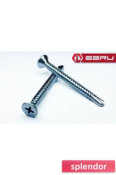 esplendor مسمار مثقوب للصفائح المعدنية 3.9x32 مم 100 قطعة هيكل فولاذي