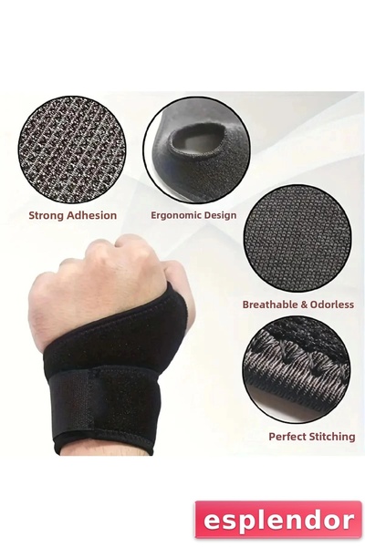 esplendor Women's & Men's Wristbands with Adjustable Support, Compatible with...