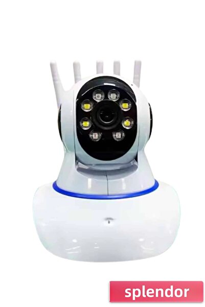 esplendor Led Illuminated 5 Antennas Motorized 1080P Wifi Camera with Sensor