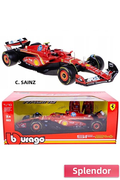 esplendor نموذج سيارة فيراري SF-24 فورمولا بمقياس 1:18