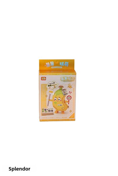 esplendor LZ-8820 نموذج موزة LOZ لعبة مكعبات مكونة من 310 قطعة