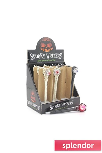 esplendor قلم حبر جاف مضاء بتصميم يدوي من البوليستر