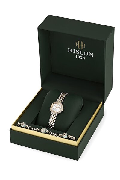 Hislon Women's Ql220T-02Sts Women's Wrist Watch and Bracelet