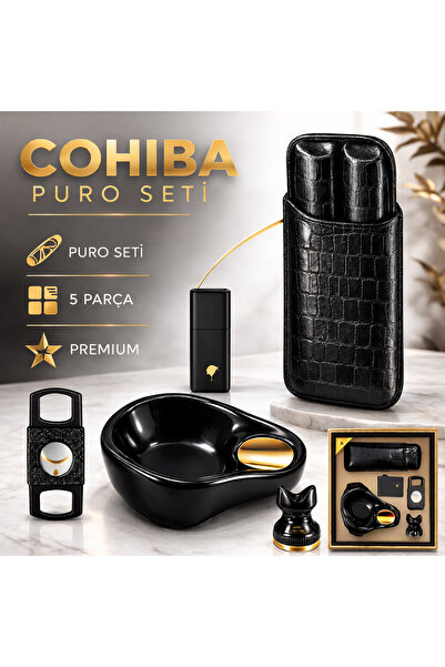 COHİBA 5'li Premium Puro Seti CST0301