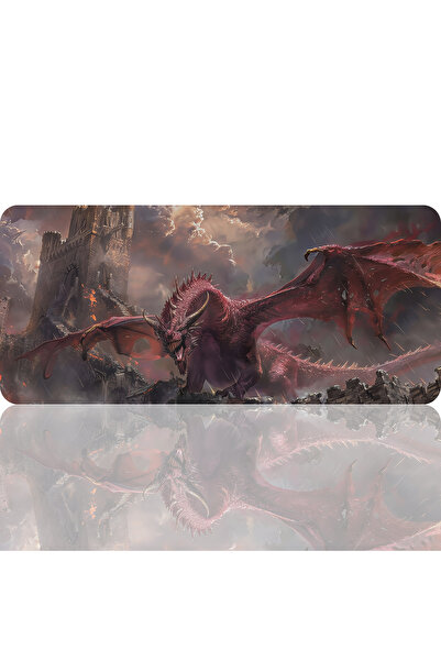 BLS 70x30 Cm Oyuncu Gaming Mouse Pad Kaymaz Kauçuk Taban Fare Altlığı Mousepa...