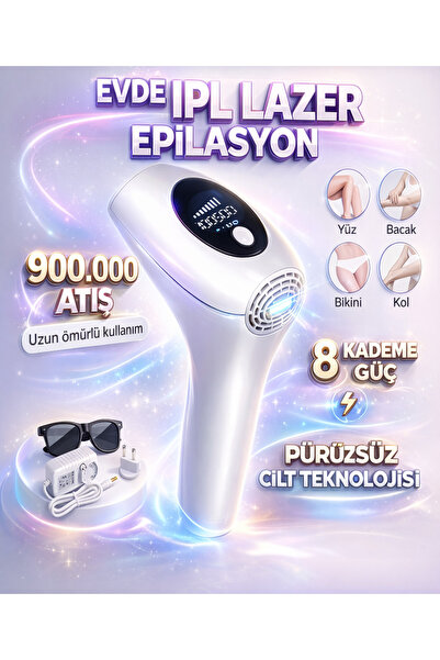 Ultra Strong Hair Removal 900,000 Shots Auto/manual Female Male hair removal Approved device Guaranteed Hair