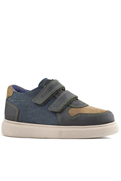 Rakerplus Genuine Leather Khaki Green Navy Blue Velcro Lightweight Sole Boys'...