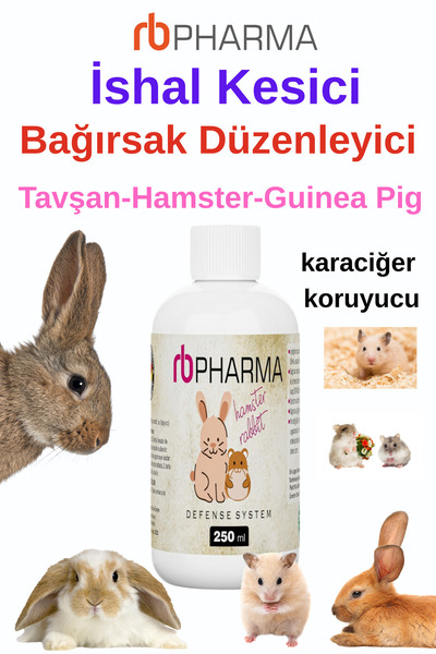 RB PHARMA Kemirgenler Için KESİCİ Sindirim ve Vitamin 250 ml büyük boy