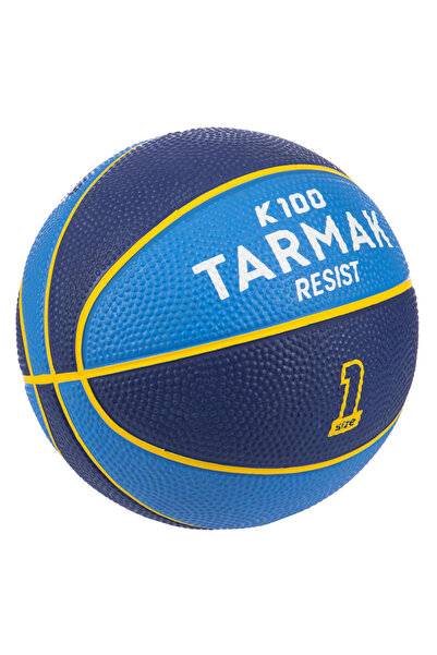 Decathlon Tarmak Mini Košarkaška Lopta - Veličina 1 - Žuta / Ljubičasta - K10...