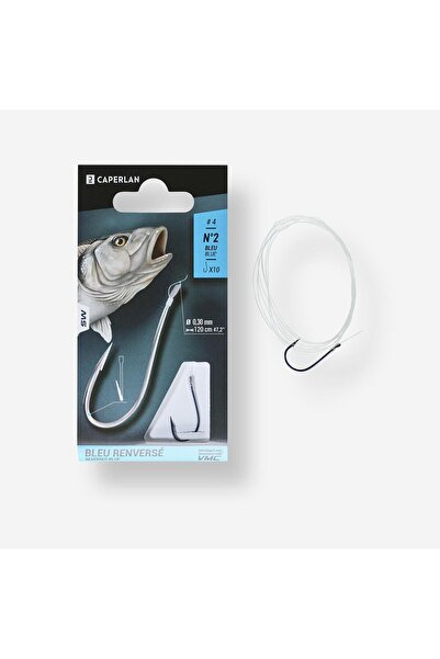 Decathlon Caperlan Çapraz Hazır Bağlı Olta İğnesi - Deniz Balıkçılığı - Mavi ...