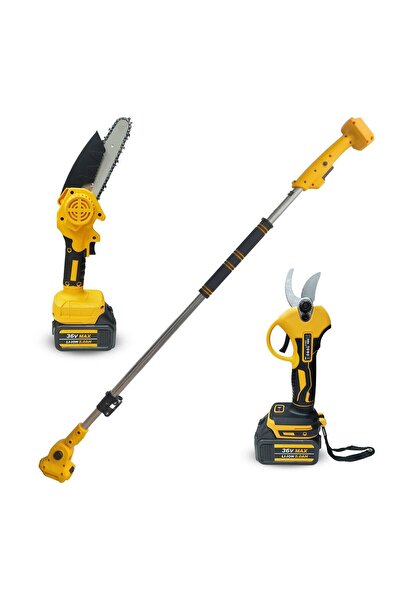 Veta Bn-5 Cordless Tools LTJ-6A 2 Pcs Takım - Şarjlı Budama Makası - Şarjlı T...