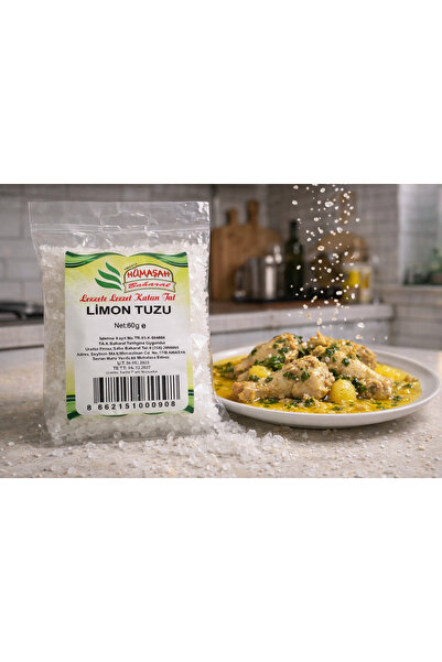 HÜMAŞAH HÜMASAH BAHARAT % 100 Doğal Limon Tuzu 60 Gr.