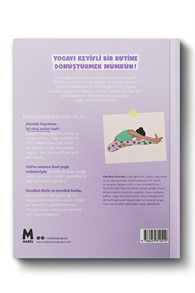 mabel kitap Yoga Ritüelleri: Benim Defterim / Charline Girardel / / 9786259310510
