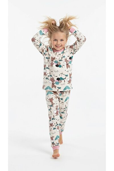 DFN Kids طقم بيجامة بناتي للأولاد 3،4،5،6،7،8 سنوات