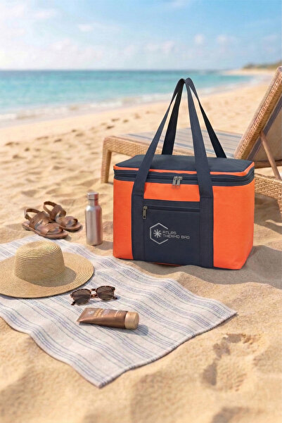 Wallery Bags 36 لترًا معزولًا حراريًا بسحاب للتخييم والنزهات، حقيبة حرارية با...