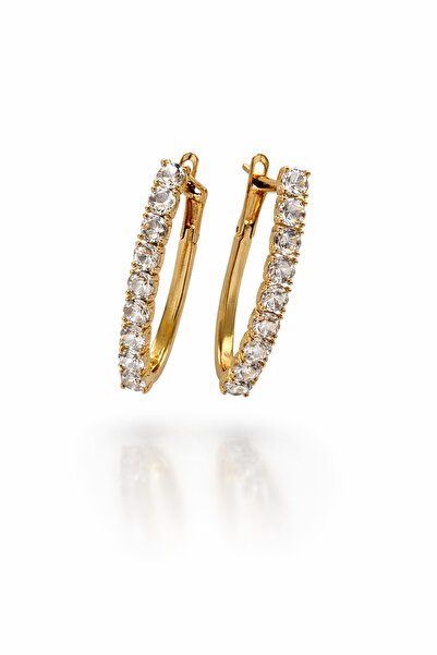 AUBRA Aurelia Bloom Xuping Women's Steel Hoop Earrings Tarnish Resistant Anti...