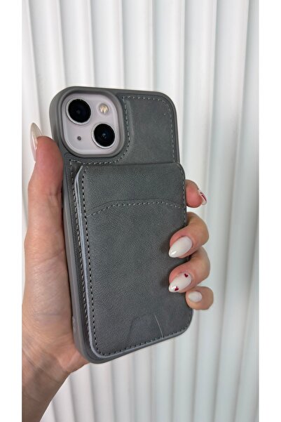 FABRON Leather - iPhone 13 & iPhone 14 Uyumlu MagSafe Özellikli Darbeye Dayan...