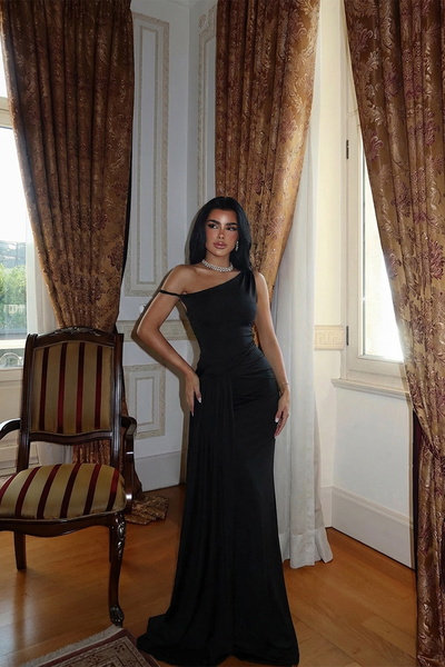 Eyyo Crna Rowen haljina ATE-2596