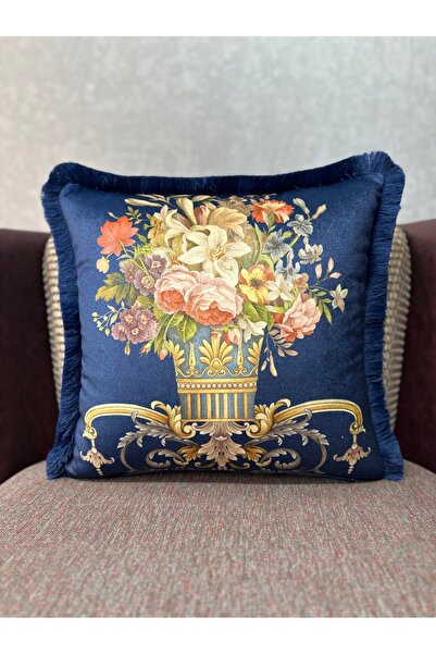 Fabricland Калъфка за възглавница от вносна копринена кадифена материя с писк...