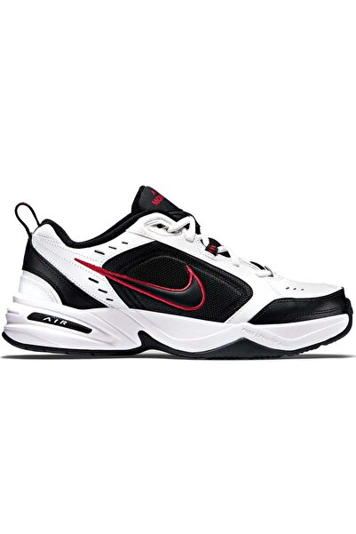 Nike حذاء رياضي للجنسين من Air Monarch IV 415445 باللون الأبيض والأسود