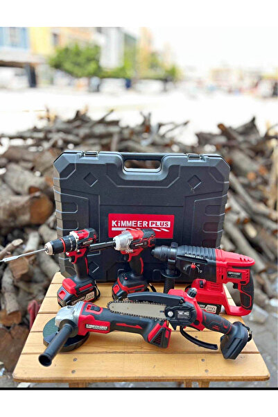 KIMMERPLUS KimmerPlus5’li profesyonel 21Volt matkap Hilti Taşlama Somun Sıkma...