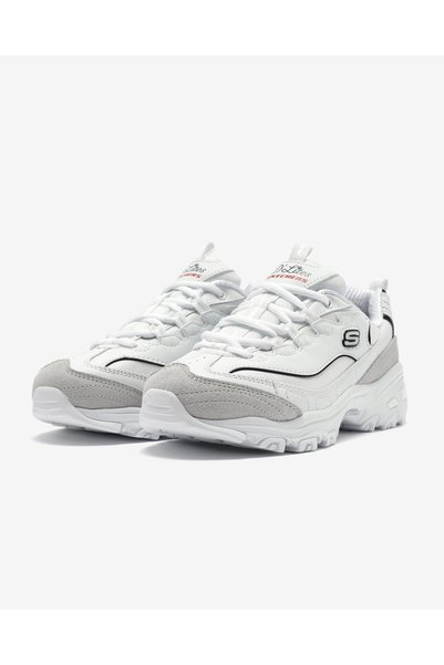 SKECHERS D'Lites - New Heat Women's White Sneakers 150231 Wbk